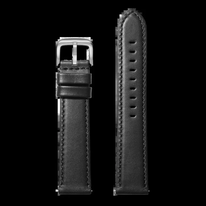 QR Strap: 22/20 XL Aniline, RR Classic, PoSS – Black