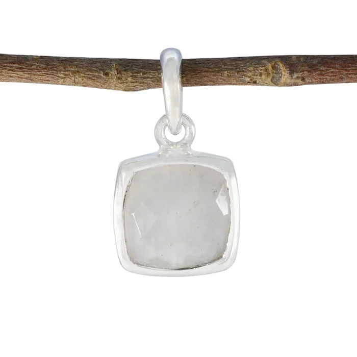 Rainbow Moonstone Dainty Spanish 92.5 Silver Solitaire Penelope Fairytale White Pendant Jewellery