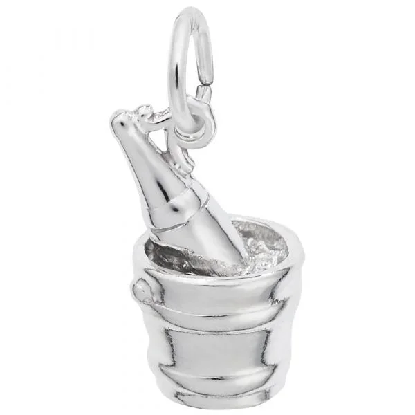 RC 8158 CHAMPAGNE BUCKET CHARM