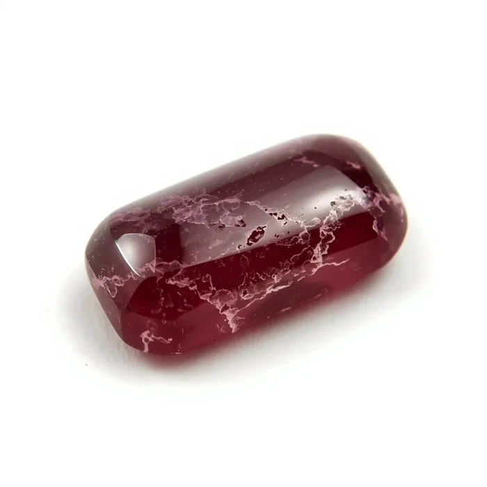 Red Jade 10PC Tiny 4×8 MM Baguette Cabochon Red Fine semi Precious Loose Gemstone