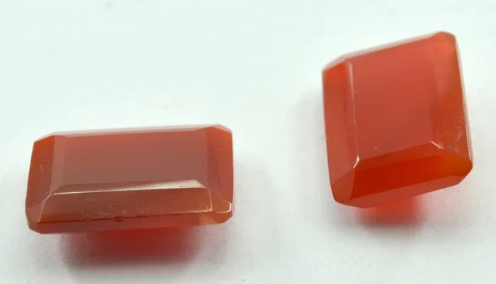 Red Onyx 1PC Chunky 13×18 MM Emerald Faceted Red Superior Semi Precious Gems