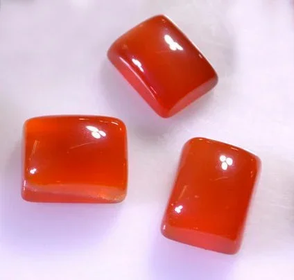 Red Onyx 1PC Large 8×12 MM Emerald Cabochon Red Genuine semi Precious Precious Gemstone