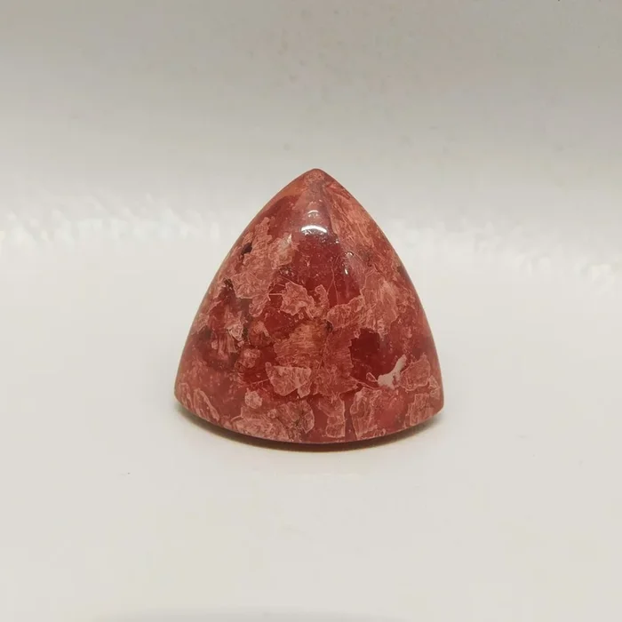 Red Strawberry Quartz 10PC Tiny 4×4 MM Triangle Cabochon Red Pure semi Precious Precious Gemstone
