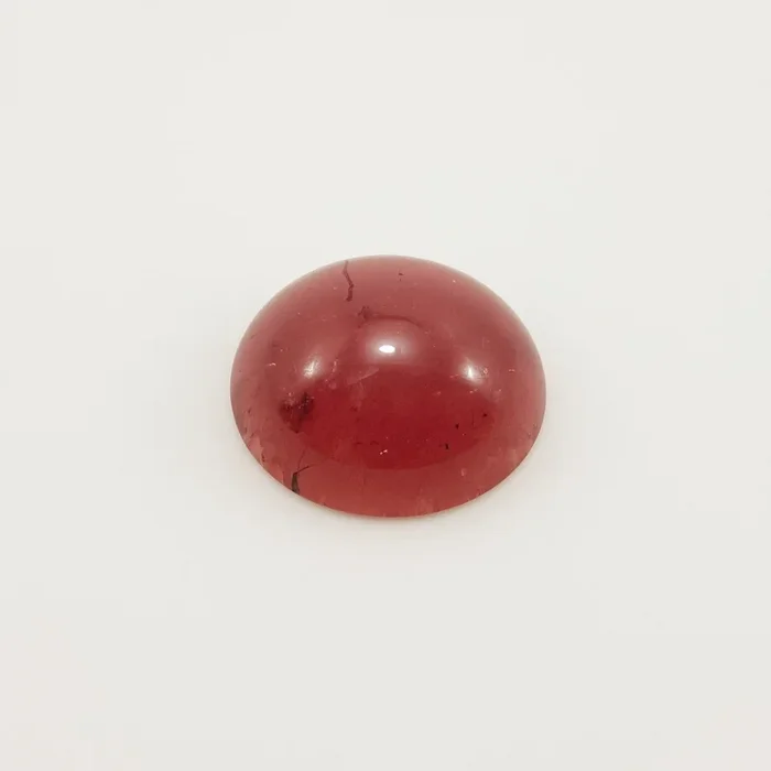 Red Strawberry Quartz 10PC Tiny 5×5 MM Round Cabochon Red Fine semi Precious Semi Precious Gemstone