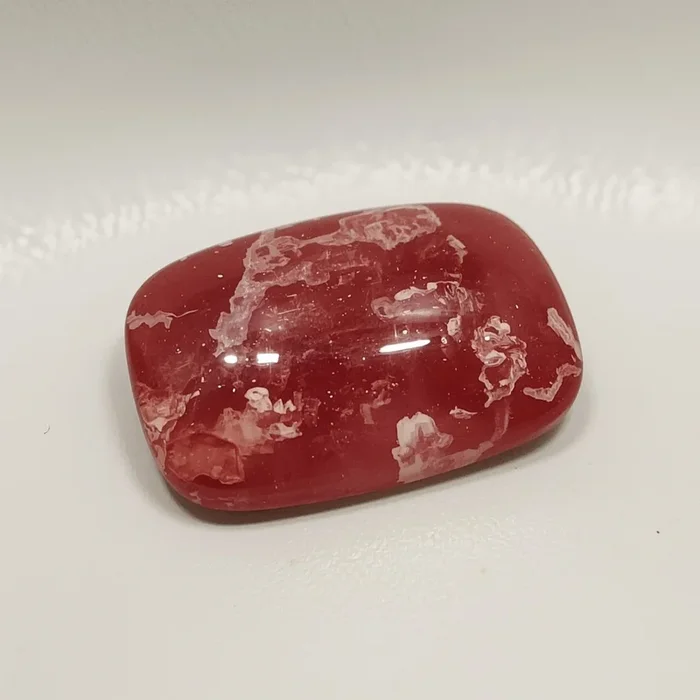 Red Strawberry Quartz 1PC Large 8×12 MM Emerald Cabochon Red Fine semi Precious Semi Precious Gemstone