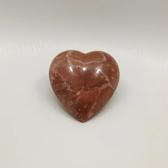Red Strawberry Quartz 1PC Small 8×8 MM Heart Cabochon Red Superior semi Precious Loose Gemstone