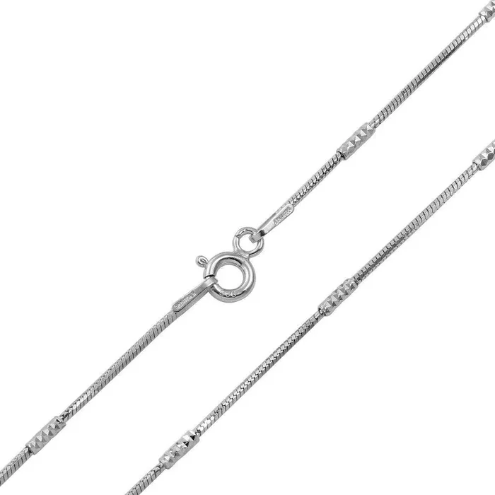 Rhodium Plated Tube Brite DC 030 Chain – CH143 RH