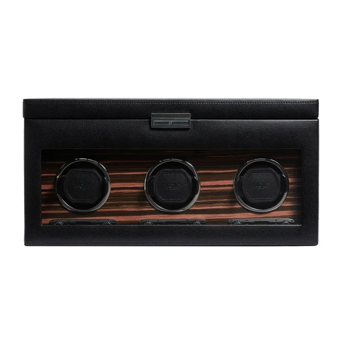 Roadster Triple Watches Winder with storage | Wolf 1834 – Lepage
