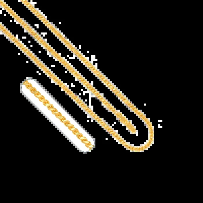 Rope 26″ Chain in 22K Gold