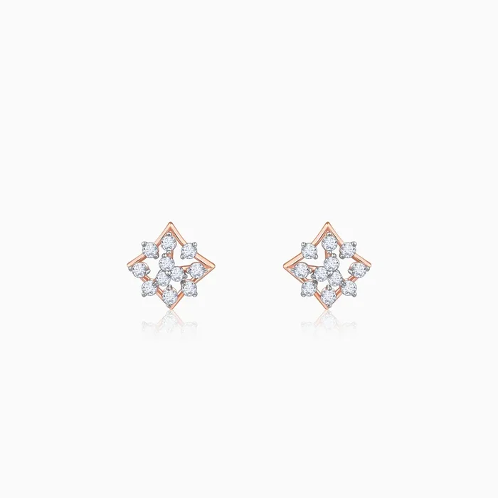 Rose Gold Everlyn Lab Grown Diamond Studs