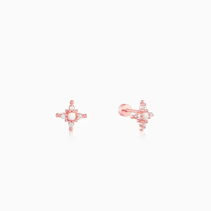 Rose Gold Looney Ear Piercings