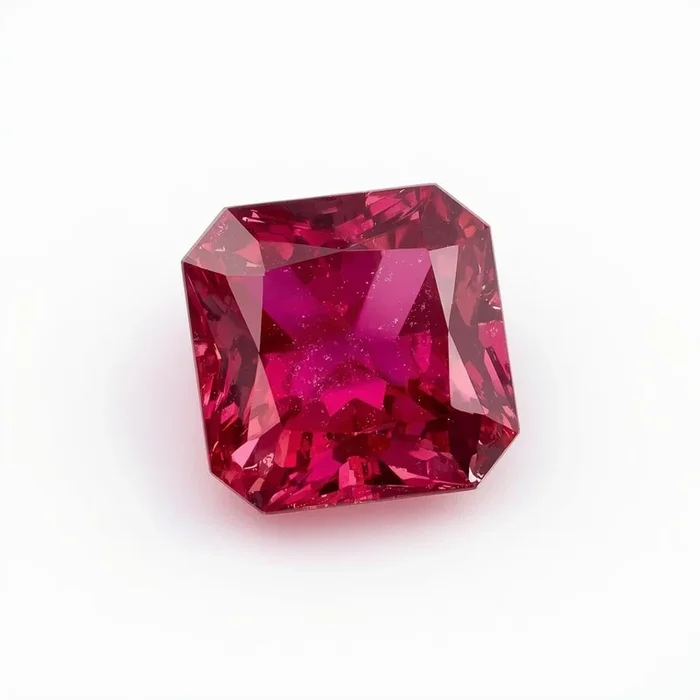 Ruby (GF) 10PC Tiny 4×4 MM Square Faceted Pink Brilliant Precious Loose Gems