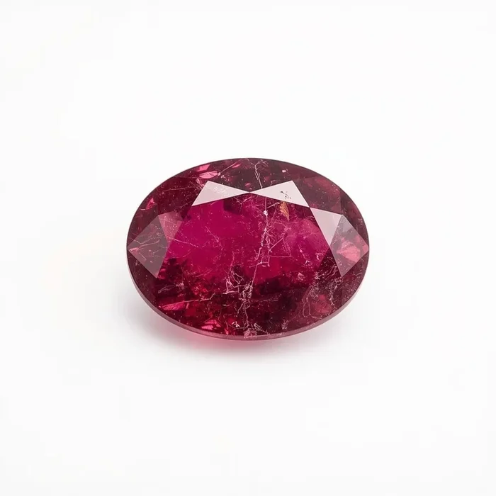 Ruby (GF) 1PC Tiny 3×5 MM Oval Faceted Pink Sparkling Precious Loose Gemstone