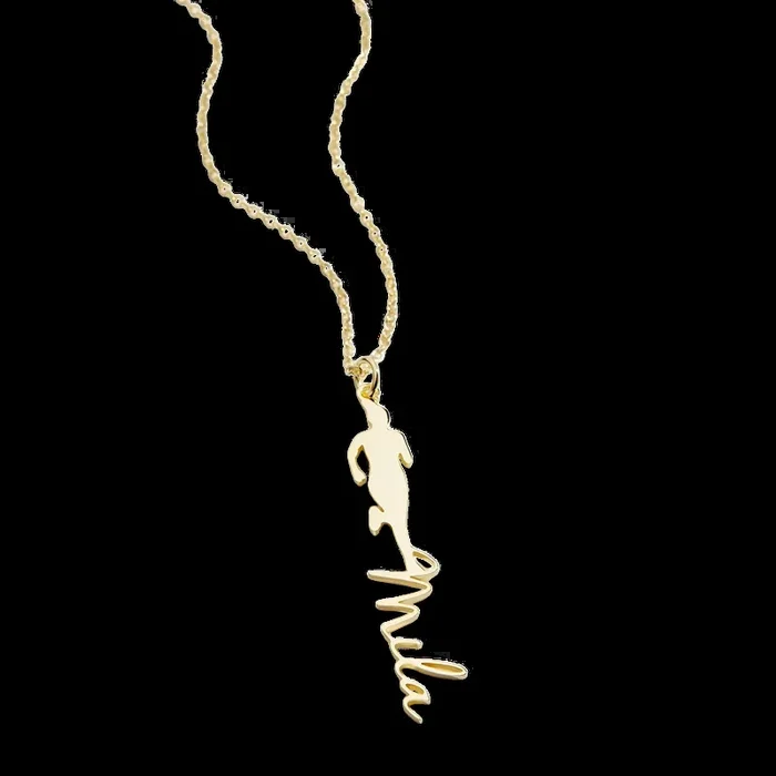 Runner Name Necklace