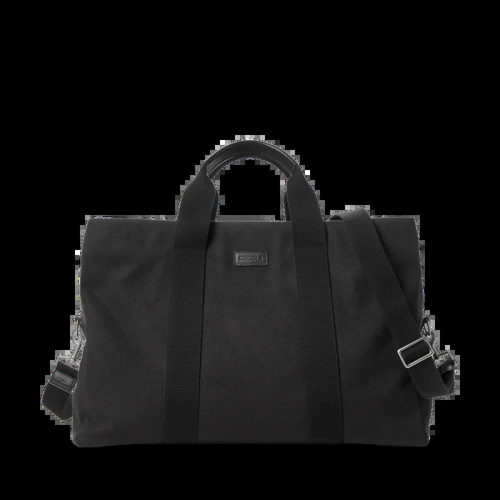 Runwell Canvas Duffle Bag – Black