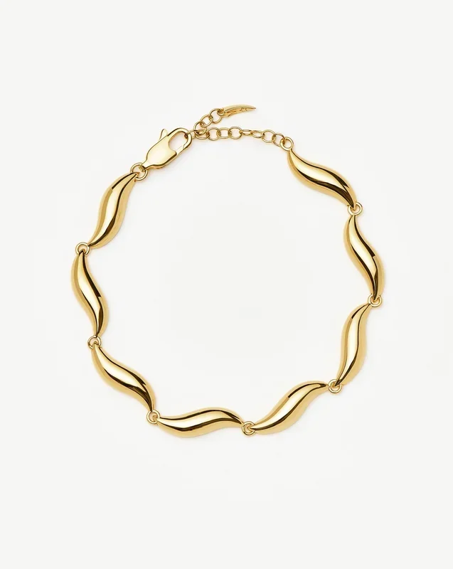 Savi Signature Link Chain Bracelet | 18ct Gold Plated