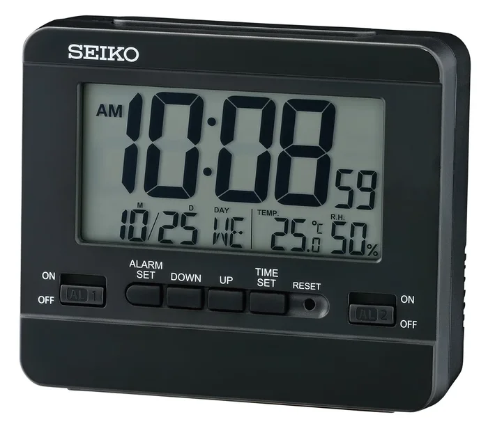 Seiko Digital Alarm Clock QHL086-K