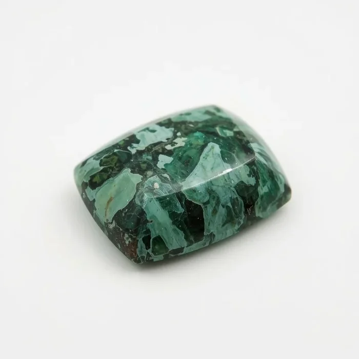 Serpentine 1PC Large 9×11 MM Emerald Cabochon Green Brilliant semi Precious Loose Gems