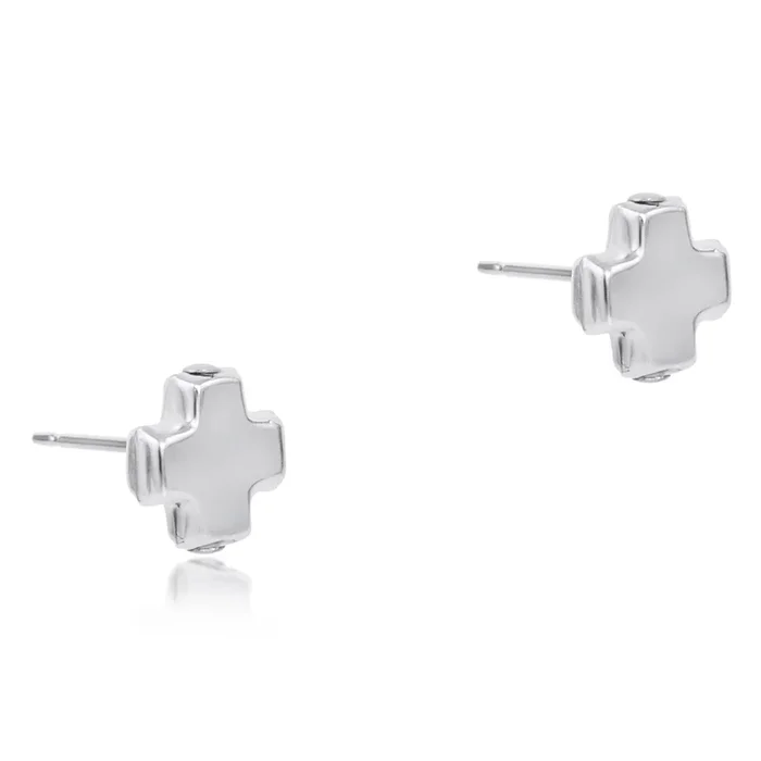 Signature Cross Sterling Stud – Sterling