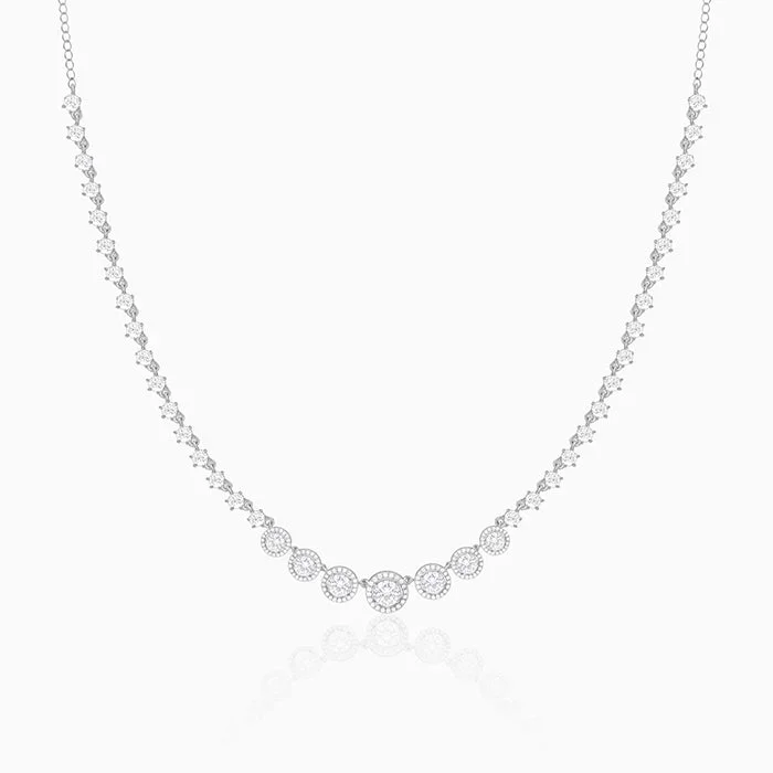 Silver Angelina Necklace