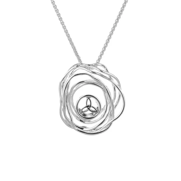 Silver Celtic Cradle of Life Pendant
