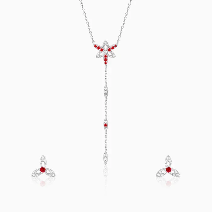 Silver Heart in Heart Set