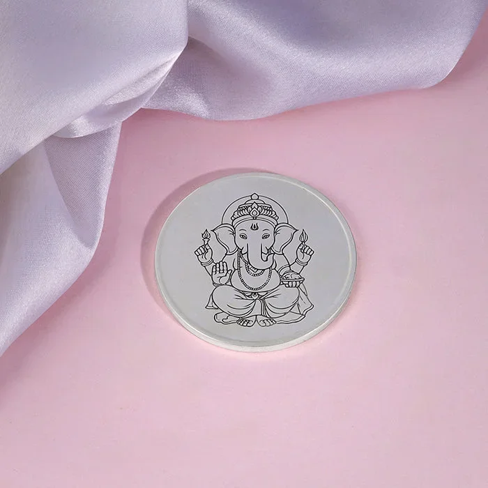 Silver Personalised Ganesha Coin – 20g