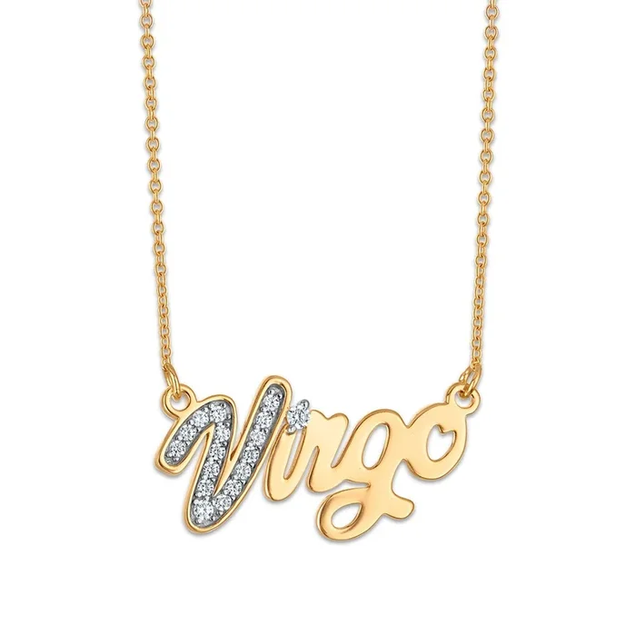 Simone I Smith Collection Virgo Necklace in 18KT Gold Plated Sterling Silver