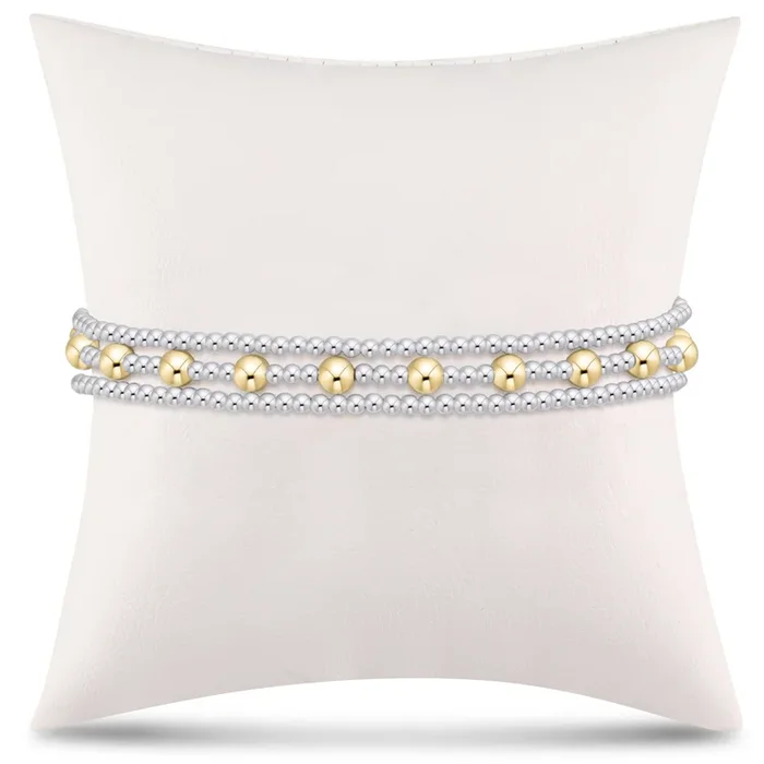 simply classic sincerity stack – mixed metal – stack of 3