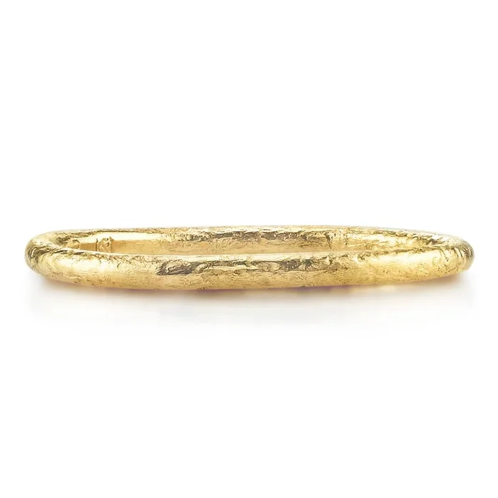 Single Stone 18K Yellow Gold 1.5mm Small Jane Band