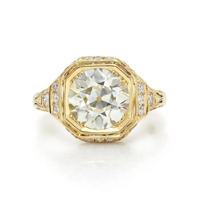 Single Stone Whitney Ring