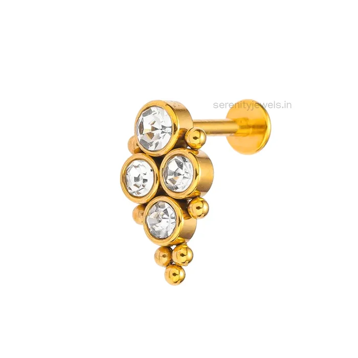 Skyflare Flat Studs – PAIR