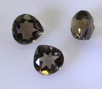 Smoky Quartz 1PC Large 11×11 MM Heart Faceted Brown Fine Semi Precious Gems