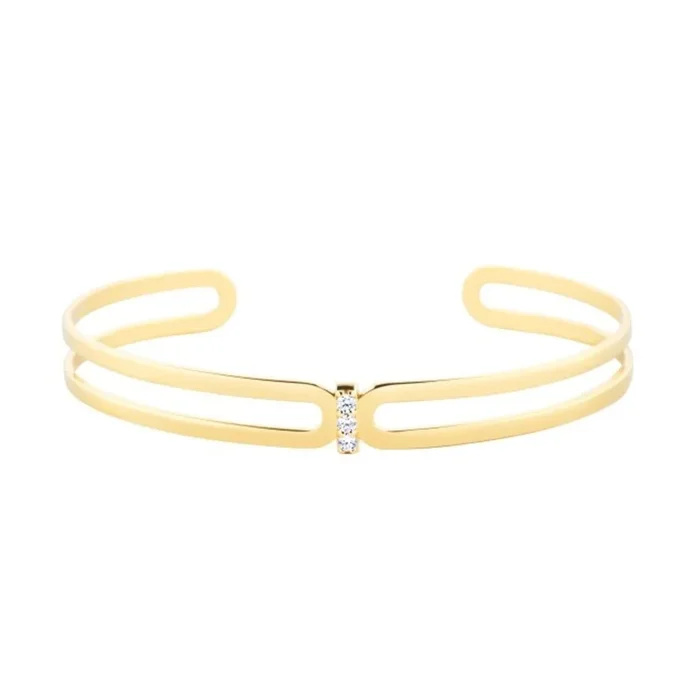 So Shocking Origine Bangle Bracelet yellow gold and diamonds – Lepage