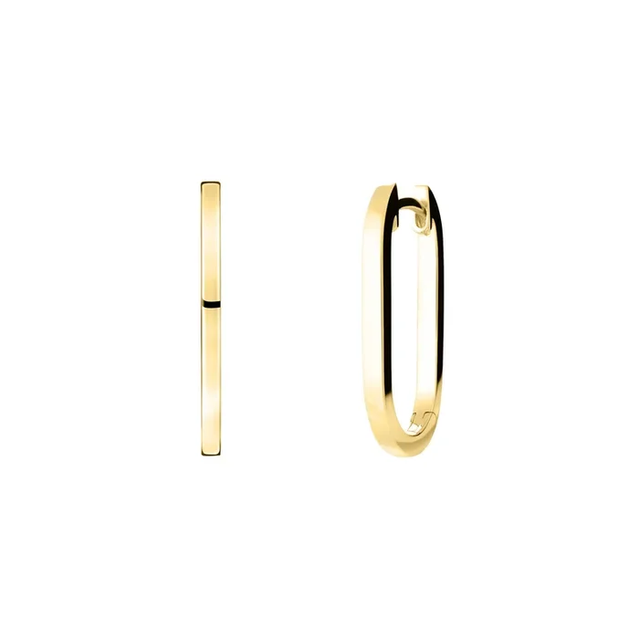 So Shocking Origine hoop earrings Small model in yellow gold| Lepage