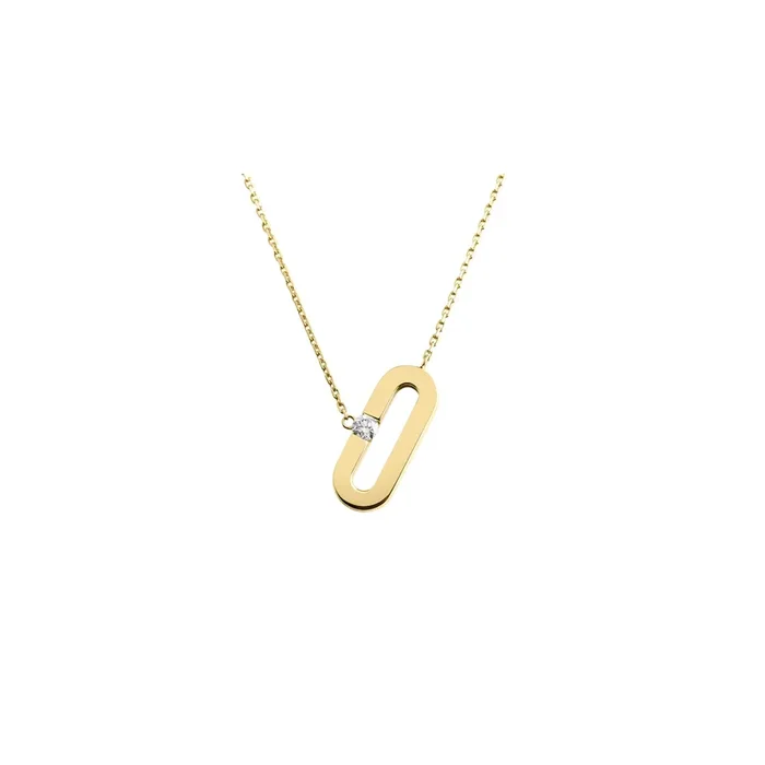 So Shocking Singulière Necklace in Yellow Gold and Diamond| Lepage