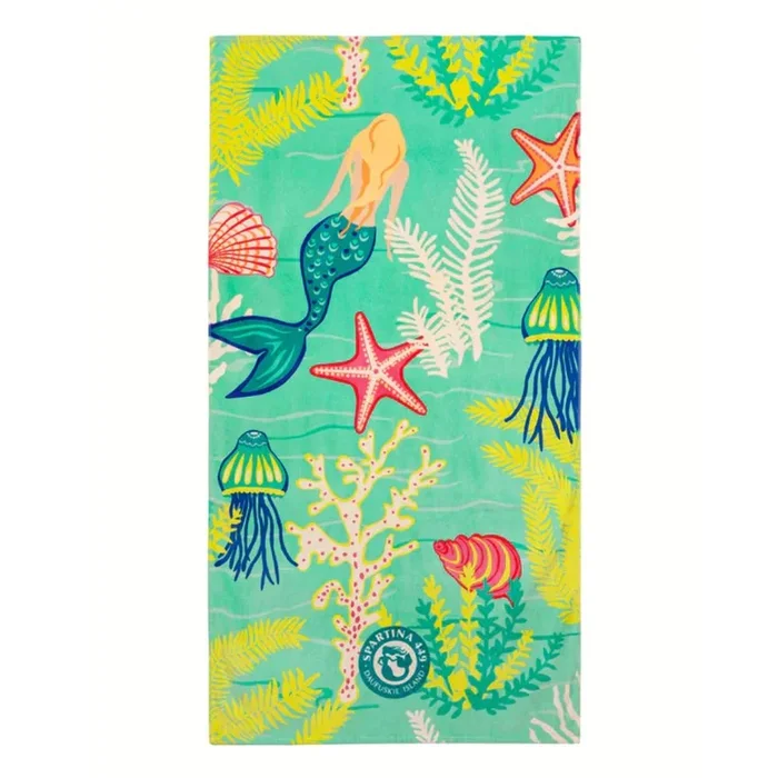 Spartina Golden Mermaid Beach Towel