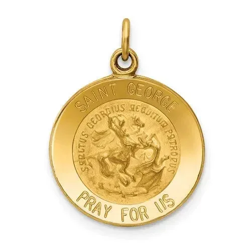 St. George 14K Yellow – Solid