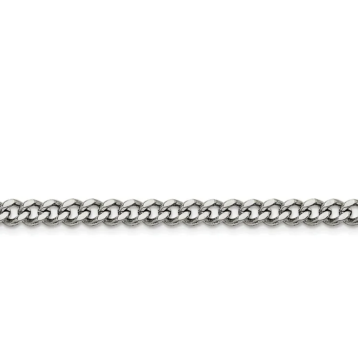 Stainless Steel 6.75mm 24in Curb Chain