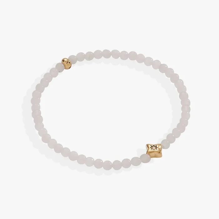 Star Moonstone Mini Stretch Bracelet
