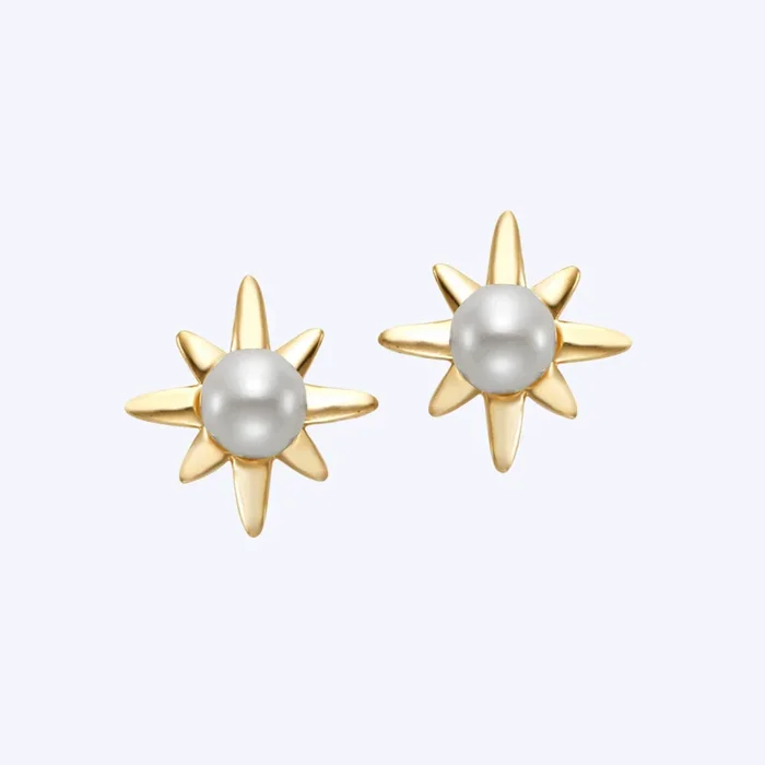 Star Pearl Studs