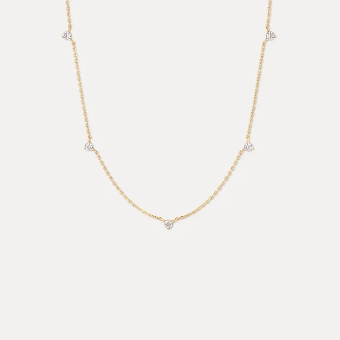 Starlet Station Necklace