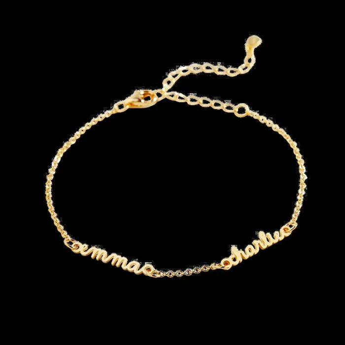 Stella Dainty Multiple Name Bracelet