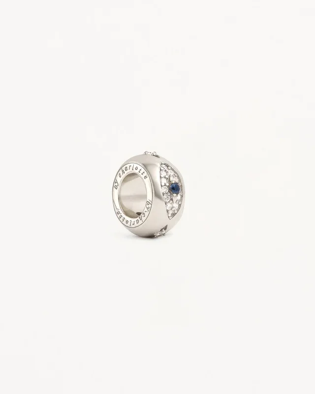 Sterling Silver Love and Luck Petal Charm