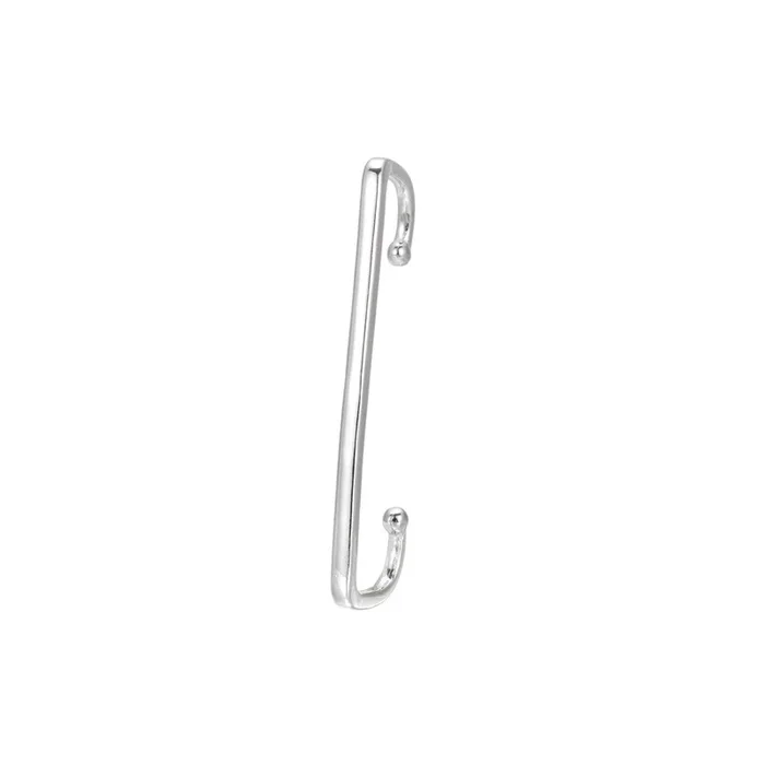 Sterling Silver Plain Line Ear Cuff
