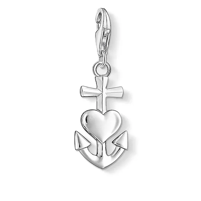 Sterling Silver Thomas Sabo Charm Club Faith Love Hope