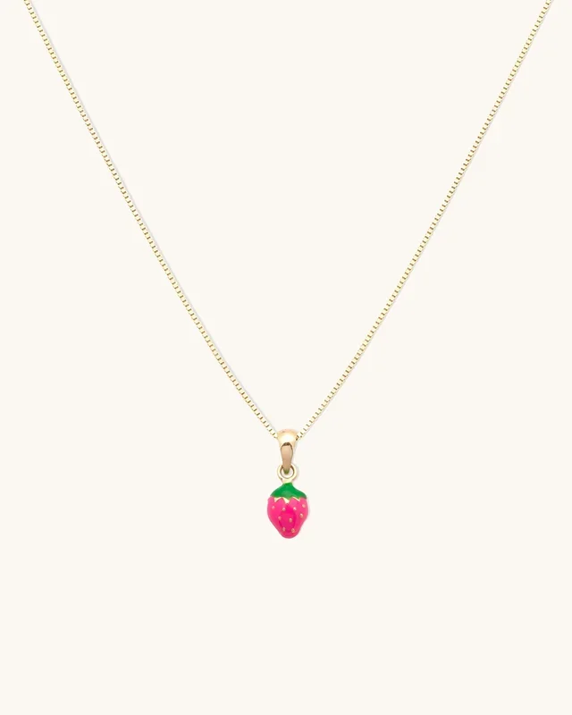 Strawberry Necklace