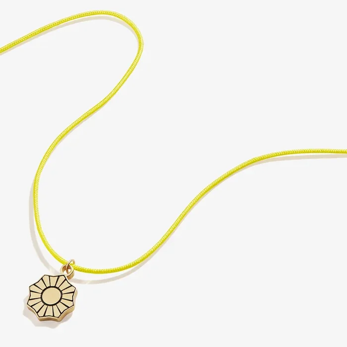 Sunshine Cord Necklace, 18″