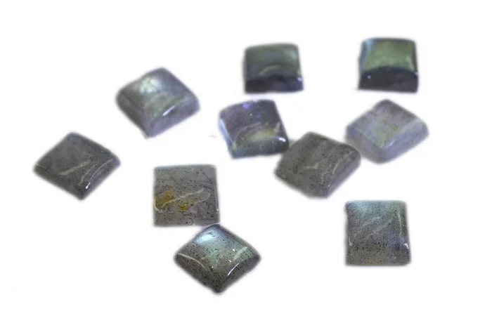 superb Labradorite cabochon Square 3×3 mm Loose Gemstones STLABCBSQ3x3