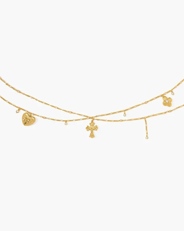 Sweet Girl Body Chain in Gold